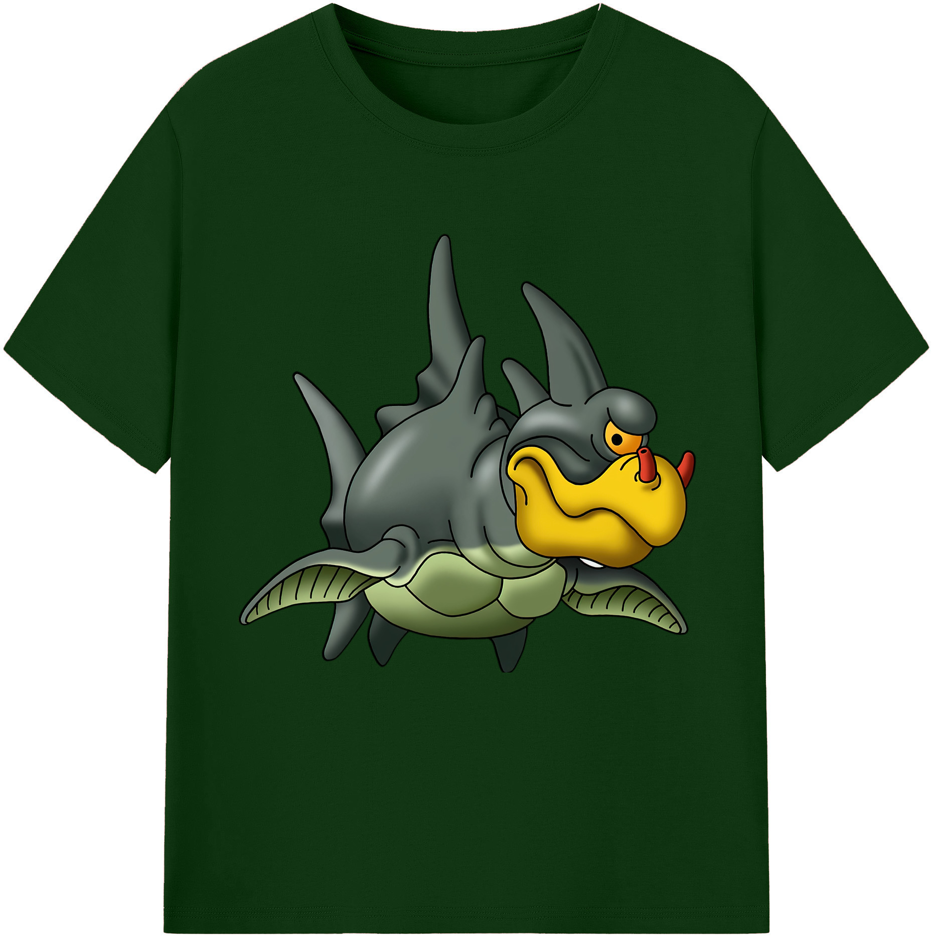 （画像用） ドラゴンクエスト Doragon Kuesuto Dragon Quest 綿100％半袖Tシャツ（フロントプリント）